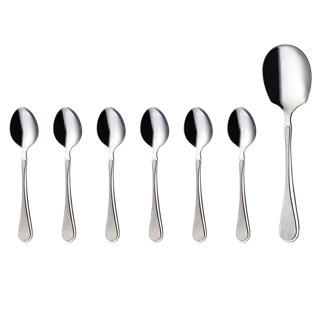 HARDANGER BESTIKK 7 Cubiertos De Postre Carina 3 HARDANGER BESTIKK 7 Cubiertos De Postre Carina