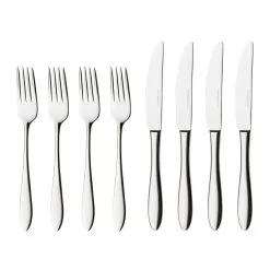 HARDANGER BESTIKK Cubiertos De Entrantes Fjord, 8 Piezas