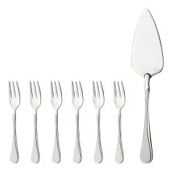 HARDANGER BESTIKK 7 Cubiertos De Tarta Carina