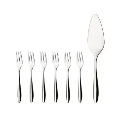 HARDANGER BESTIKK 7 Cubiertos De Tarta Lykke