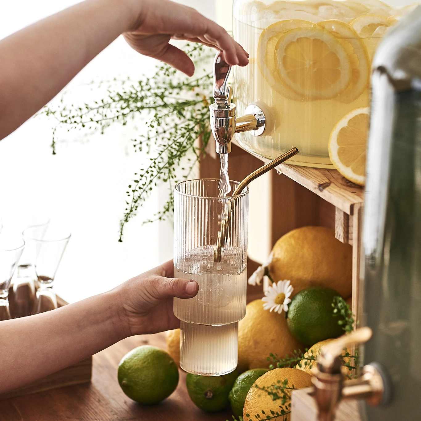 Ferm LIVING 4 Vasos Altos Ripple 4 Ferm LIVING 4 Vasos Altos Ripple - Imagen 2