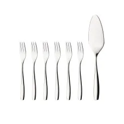 HARDANGER BESTIKK 7 Cubiertos Para Tarta Julie