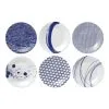 Royal Doulton 6 Platos Pacific, Azul -Menaje de mesa Ventas 34745 02 01 c08118b687