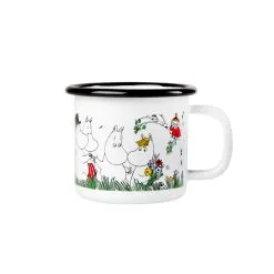 Muurla Taza Esmaltada Glada Familjen 1,5 Dl