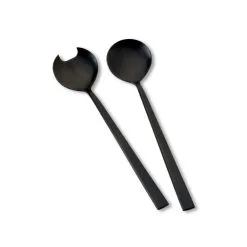 Cubiertos De Ensalada Bitz Acero Inoxidable