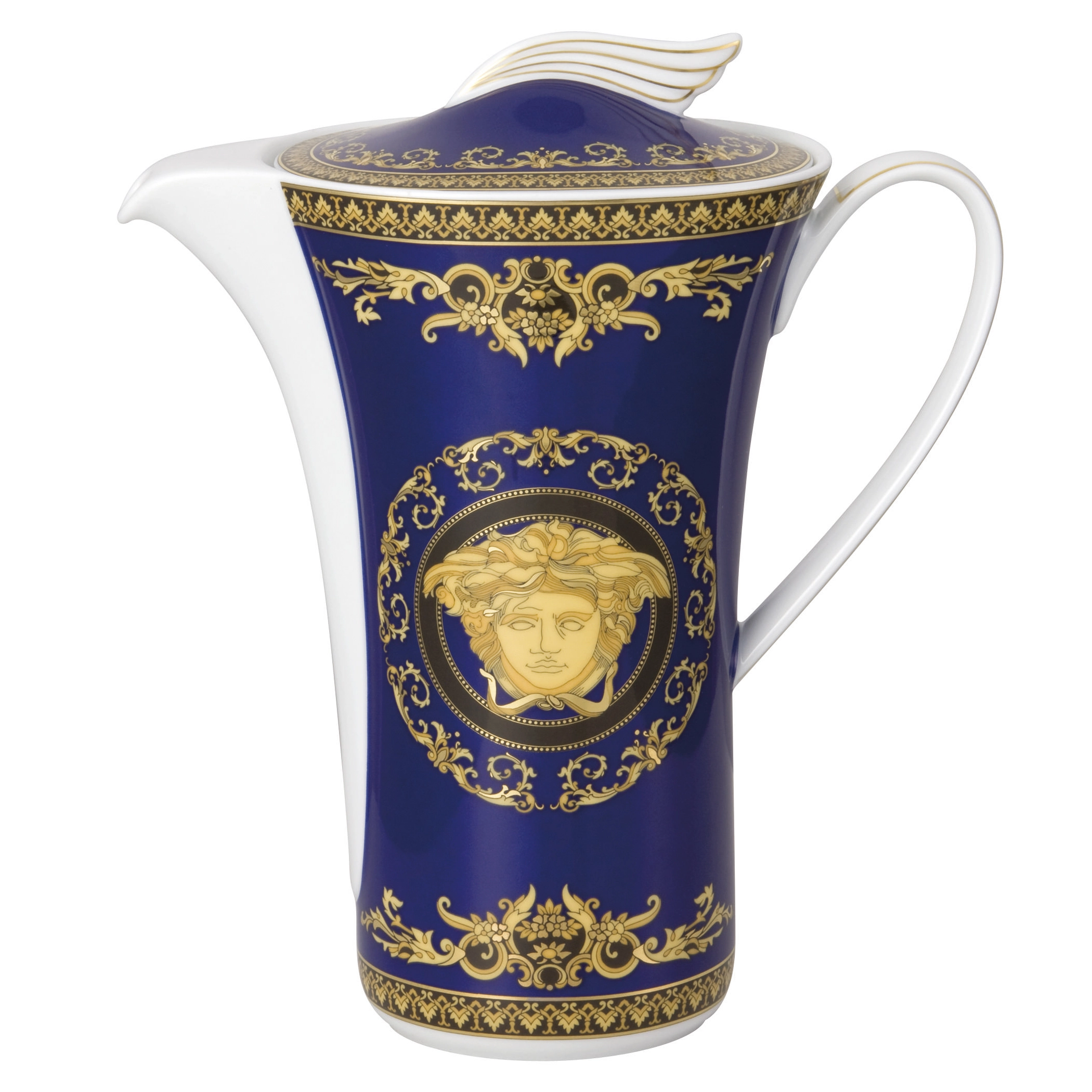 Jarra De Café Versace Medusa Blue 3 Jarra De Café Versace Medusa Blue