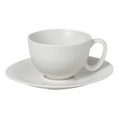 Broste Copenhagen Taza Y Platillo Sandvig Soft White