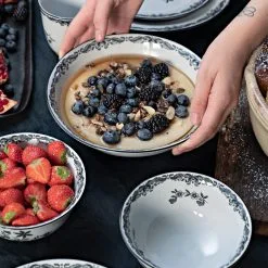 Rörstrand Plato Hondo Ostindia Negro -Menaje de mesa Ventas 38009 01 03 65f1e6e284