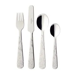 Villeroy & Boch Cubiertos Infantiles Hungry As A Bear 4 Piezas