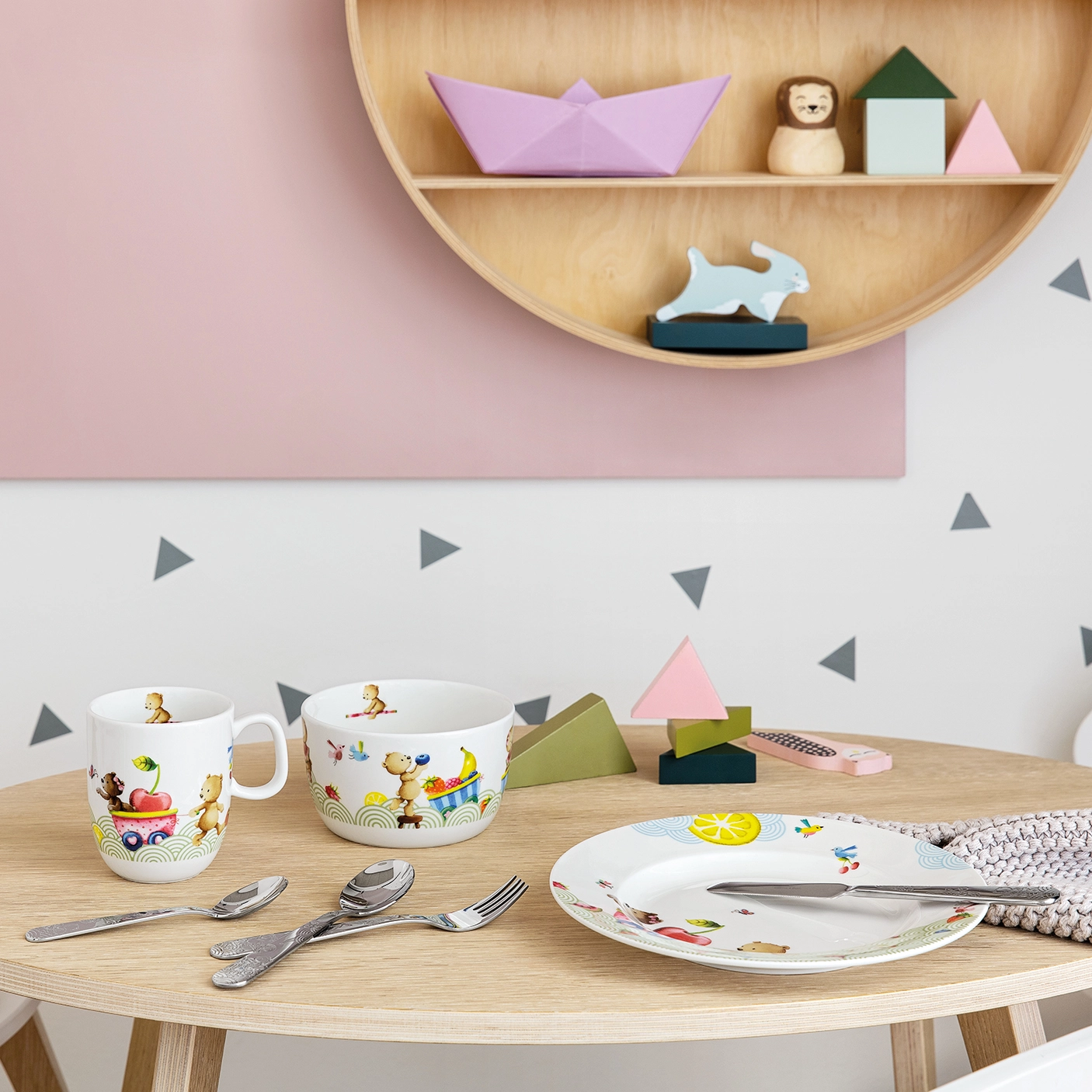 Villeroy & Boch Vajilla Infantil Y Cubiertos Hungry As A Bear 5 Villeroy & Boch Vajilla Infantil Y Cubiertos Hungry As A Bear - Imagen 3