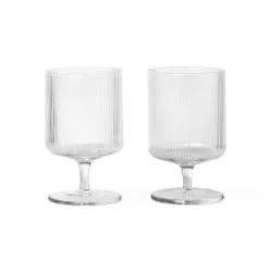 Ferm LIVING 2 Copas De Vino Ripple