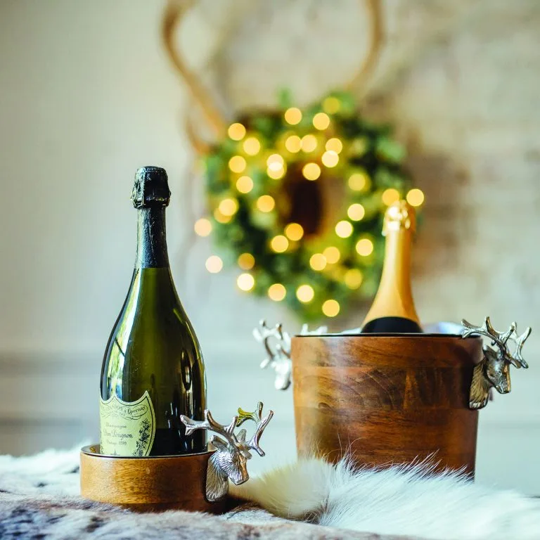 Culinary Concepts Reposa Botellas Huntsman Ciervo Madera De Mango 4 Culinary Concepts Reposa Botellas Huntsman Ciervo Madera De Mango - Imagen 2