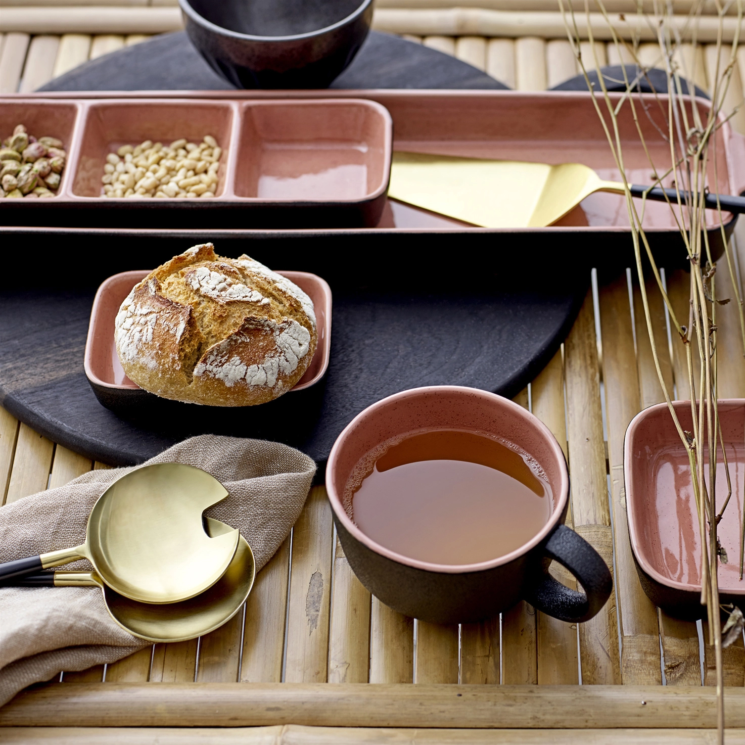 Cubiertos De Ensalada Bloomingville 2 Piezas 4 Cubiertos De Ensalada Bloomingville 2 Piezas - Imagen 2