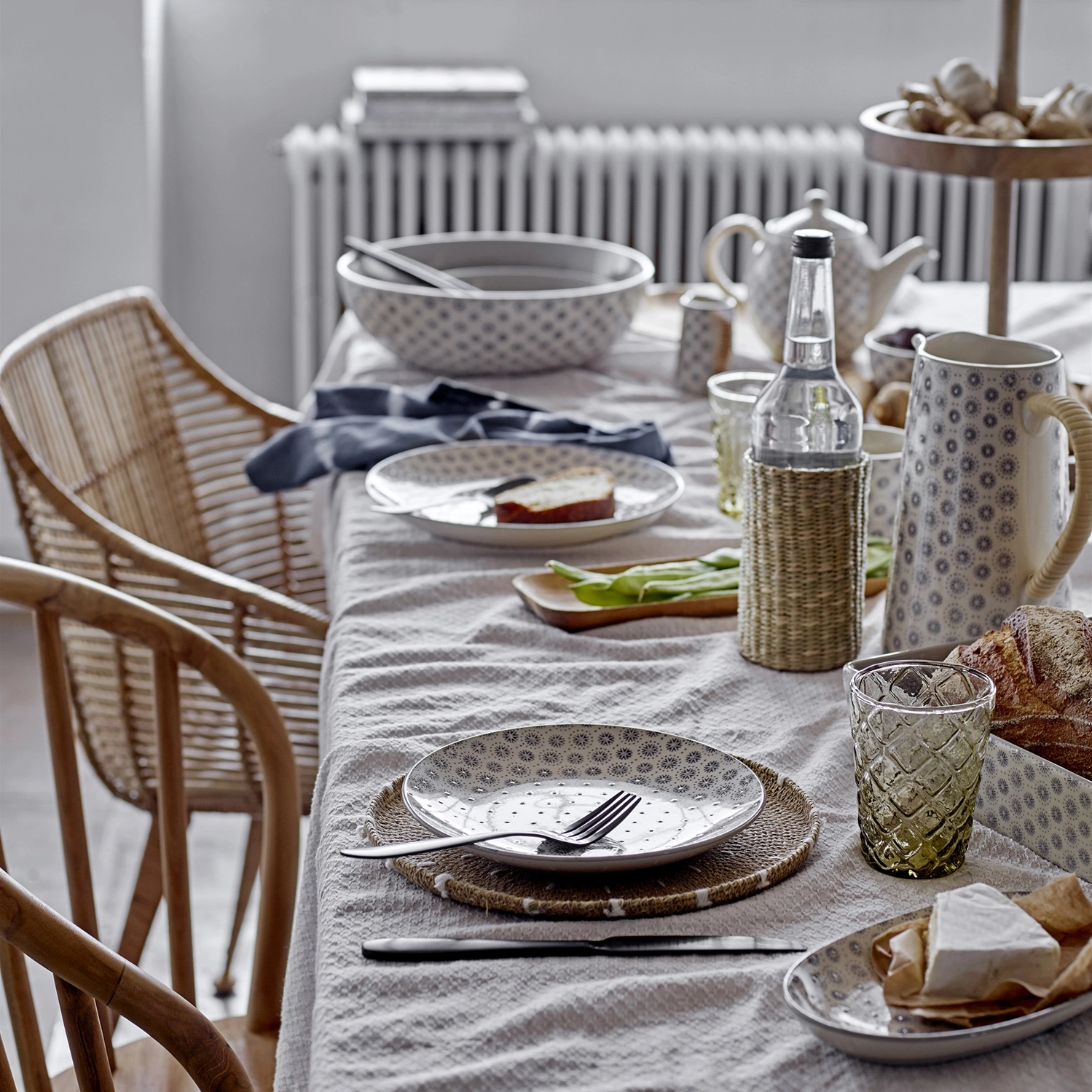 Bloomingville Plato Elsa 25 Cm 4 Bloomingville Plato Elsa 25 Cm - Imagen 2