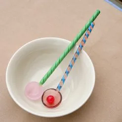 Hay 2 Cucharas De Vidrio Twist -Menaje de mesa Ventas 46902 01 03 517e2269f1