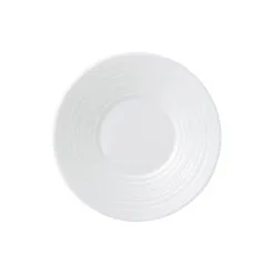 Wedgewood Plato Para Taza Espresso White Strata