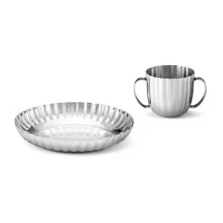 Georg Jensen Vajilla Infantil Bernadotte 2 Piezas