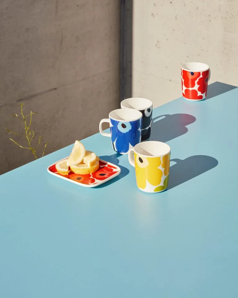 Marimekko Set De Desayuno Unikko 5 Marimekko Set De Desayuno Unikko - Imagen 3