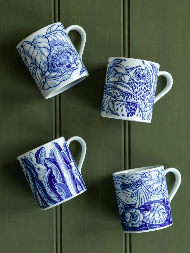 Götefors Porslin Taza Hares In Hiding 35 Cl 7 Götefors Porslin Taza Hares In Hiding 35 Cl - Imagen 5