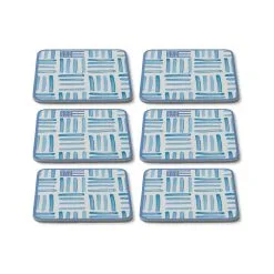 Lexington Set De 6 Posavasos Graphic Printed