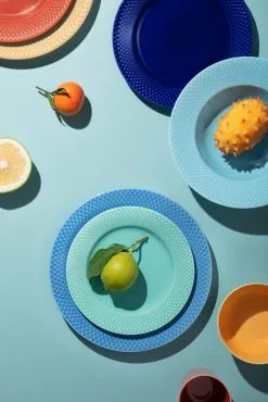 Lyngby Porcelæn Plato Rhombe Ø21 Cm -Menaje de mesa Ventas 510558 01 5 EnvironmentImage 789bc489fd