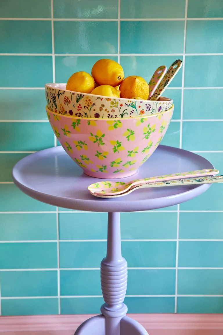 Cubiertos De Ensalada Rice Melamina 2 Piezas 4 Cubiertos De Ensalada Rice Melamina 2 Piezas - Imagen 2