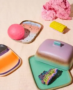 HKliving Mantequillera 70's  -Menaje de mesa Ventas 515835 01 7 EnvironmentImage dee72dd68a