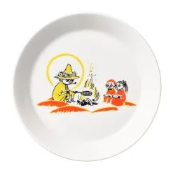 Plato Moomin Arabia X Cruz Roja ABC Snufkin