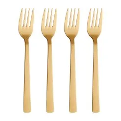 Aida 4 Tenedores De Mesa Raw