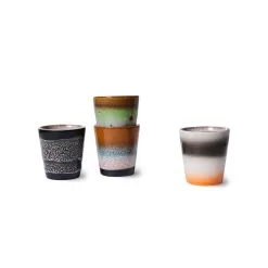 HKliving 4 Tazas 70's Ristretto -Menaje de mesa Ventas 573229 01 3 ProductImageDetail be12b48ccb