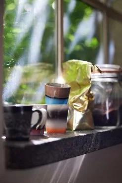 HKliving 4 Tazas 70's Espresso -Menaje de mesa Ventas 573230 01 4 EnvironmentImage bb94e84ab2