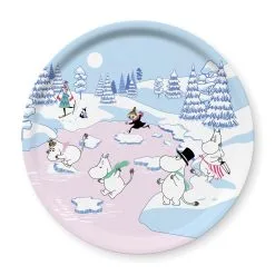 Opto Design Bandeja Moomin Winter 2022 Ø31 Cm