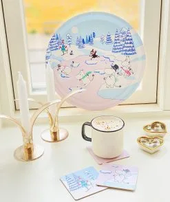 Opto Design Bandeja Moomin Winter 2022 Ø31 Cm -Menaje de mesa Ventas 574845 01 42 EnvironmentImage ceff70d9a5