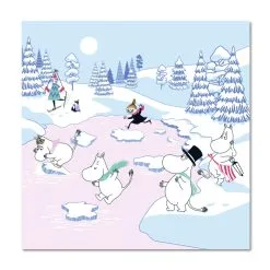 Opto Design 20 Servilletas Moomin Winter 2022 33x33 Cm
