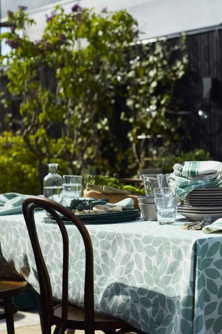 Lexington Mantel Printed Leaves 150x250 Cm 6 Lexington Mantel Printed Leaves 150x250 Cm - Imagen 4