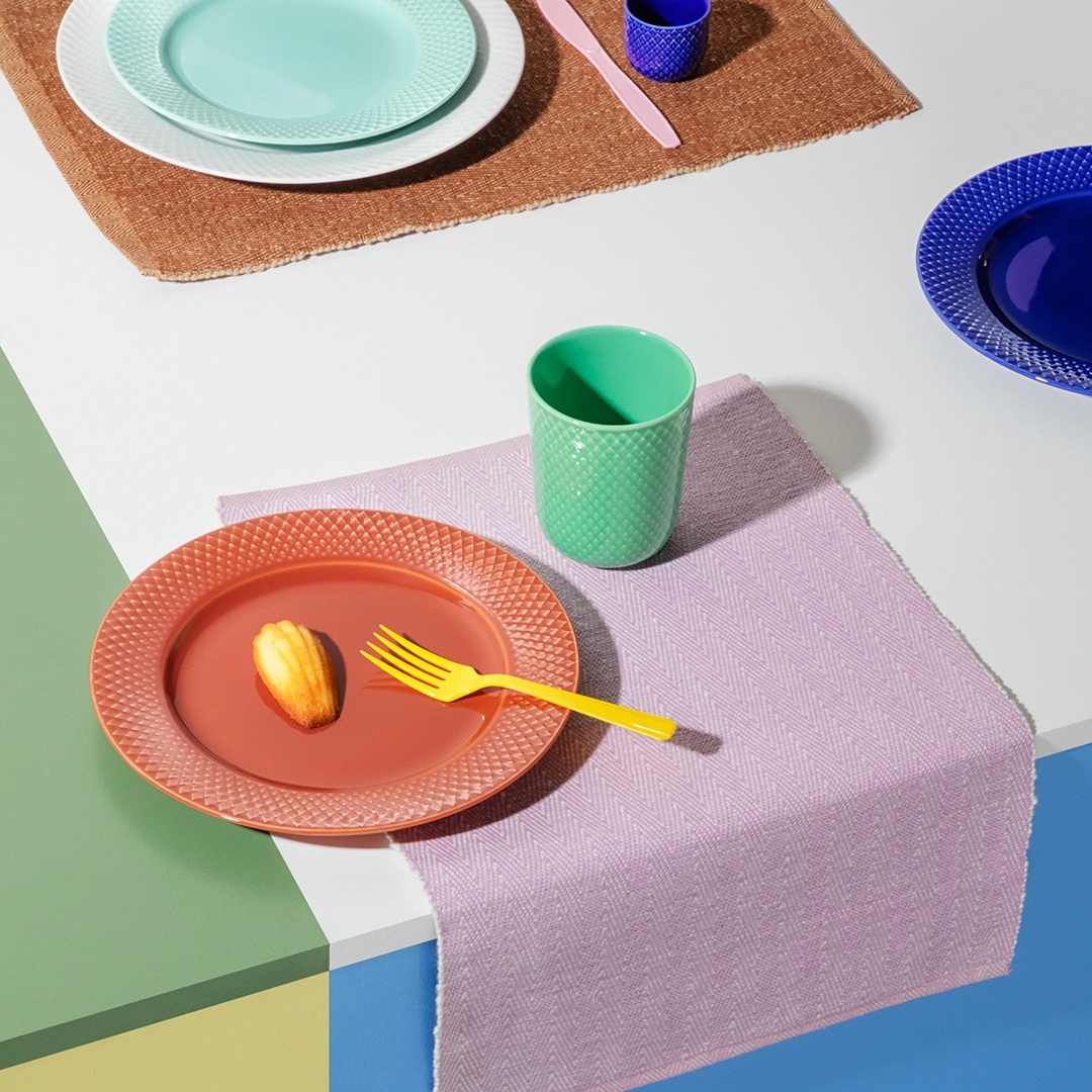 Lyngby Porcelæn Mantel Individual Herringbone 30x43 Cm 6 Lyngby Porcelæn Mantel Individual Herringbone 30x43 Cm - Imagen 4