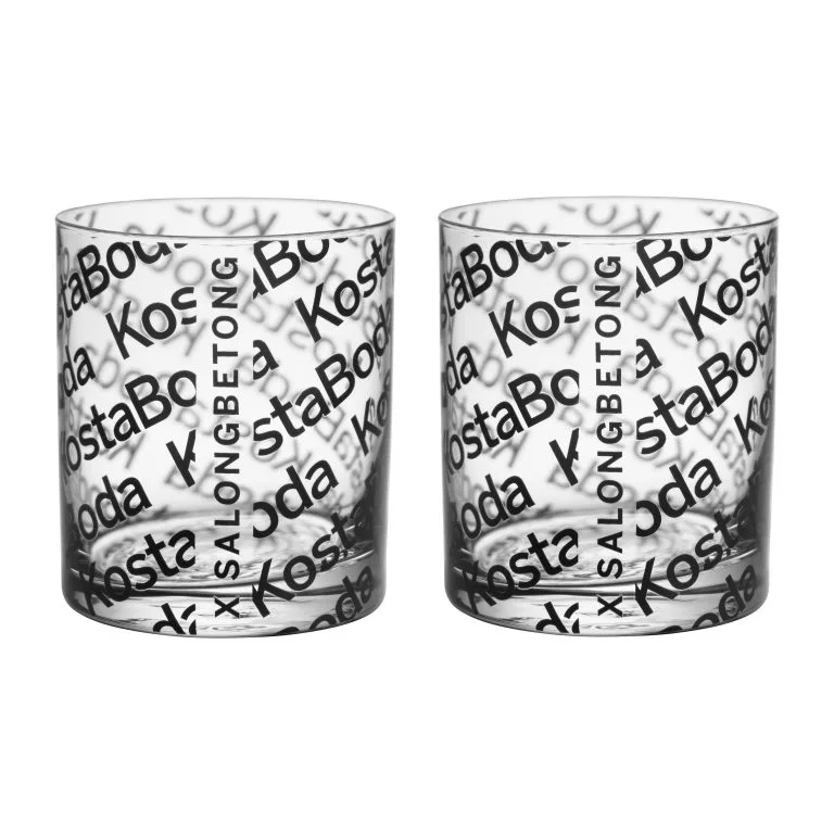 Kosta Boda 2 Vasos Salong Betong Old Fashioned 28 Cl 3 Kosta Boda 2 Vasos Salong Betong Old Fashioned 28 Cl
