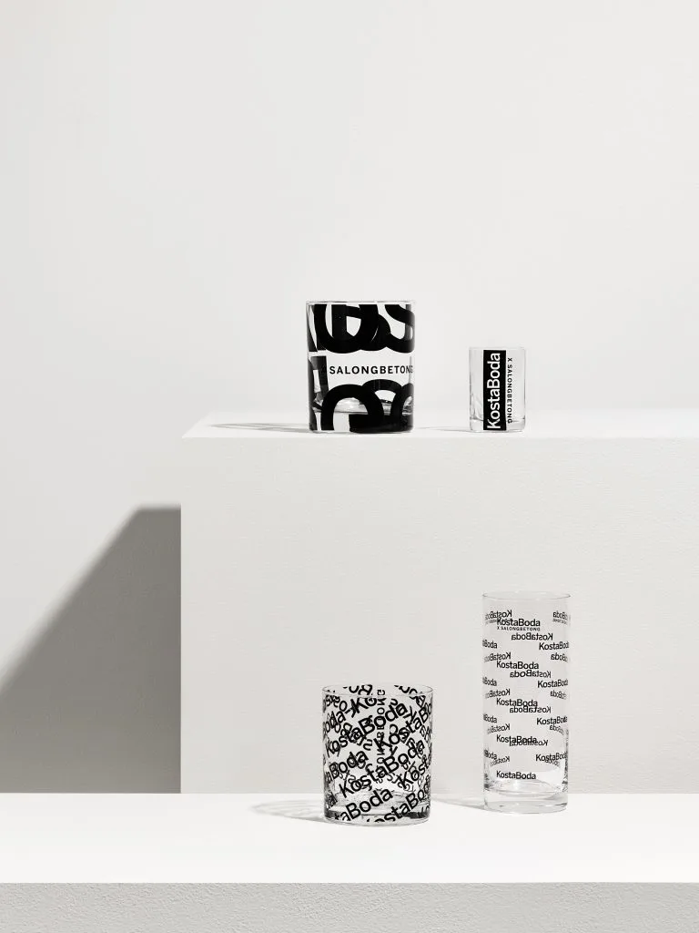 Kosta Boda 2 Vasos Salong Betong DOF 35 Cl 4 Kosta Boda 2 Vasos Salong Betong DOF 35 Cl - Imagen 2