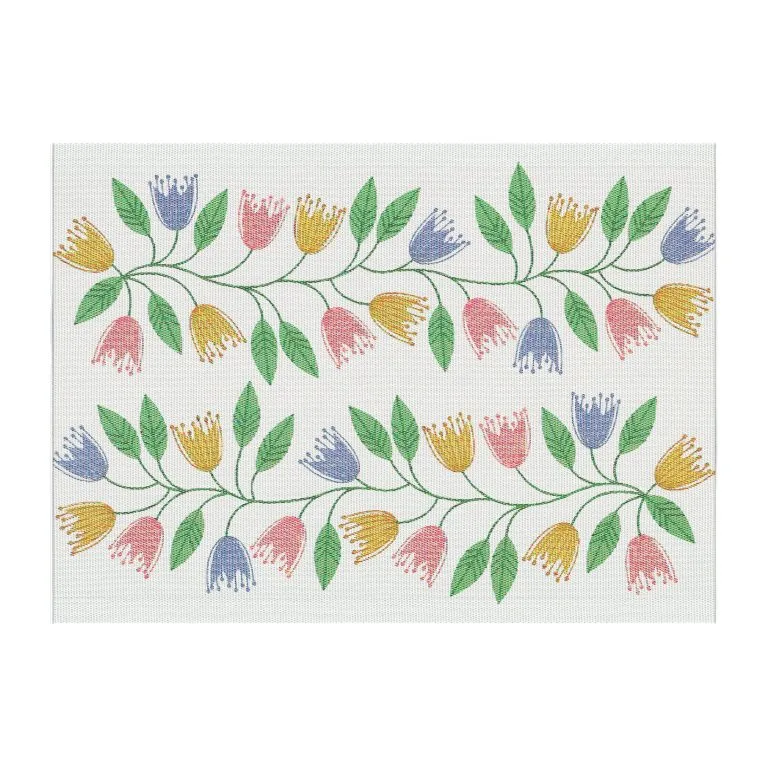 Ekelund Linneväveri Mantel Individual Stjärnflocka 3 Ekelund Linneväveri Mantel Individual Stjärnflocka