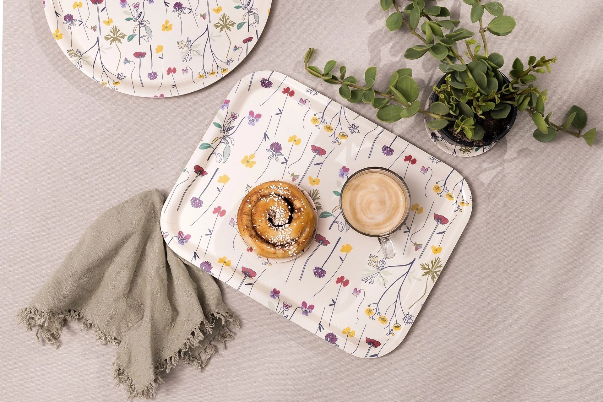 Åry Home Bandeja Herbarium Ø38 Cm 5 Åry Home Bandeja Herbarium Ø38 Cm - Imagen 3