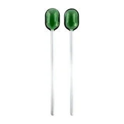 2 Cubiertos De Ensalada Muurla Vidrio