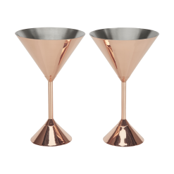 Tom Dixon 2 Copas De Martini Plum 16 Cl