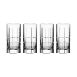 Orrefors 4 Vasos Alargados Street 45 Cl