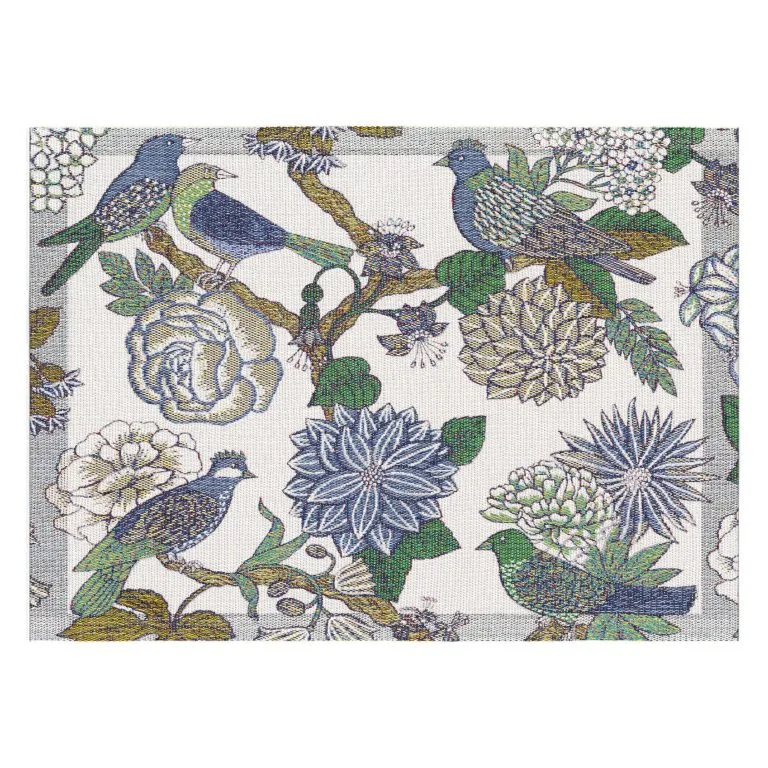 Ekelund Linneväveri Mantel Individual Fåglabo 35x48 Cm 3 Ekelund Linneväveri Mantel Individual Fåglabo 35x48 Cm