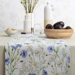 Ekelund Linneväveri Camino De Mesa Sommar 35x80 Cm -Menaje de mesa Ventas ekelund linnevaveri sommar table cloth 35x80 cm 43542 01 02 4817400594