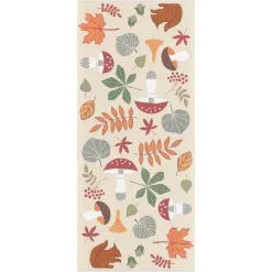 Ekelund Linneväveri Camino De Mesa Svamplöv 35x80 Cm