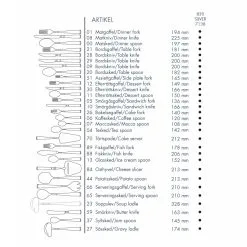 Gense Cubiertos De Plata Rosenholm 11 Gense Cubiertos De Plata Rosenholm -Menaje de mesa Ventas p 18983 01 06 119f95ff36