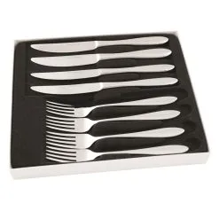 HARDANGER BESTIKK Cubiertos De Entrantes Fjord, 8 Piezas -Menaje de mesa Ventas p 23828 01 02 ad84f31abe