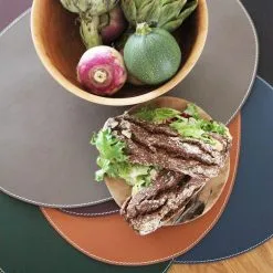 Mantel Individual Ørskov Cuero Redondo -Menaje de mesa Ventas p 24071 03 02 8696042096