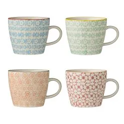 Bloomingville Set De 4 Tazas Carla